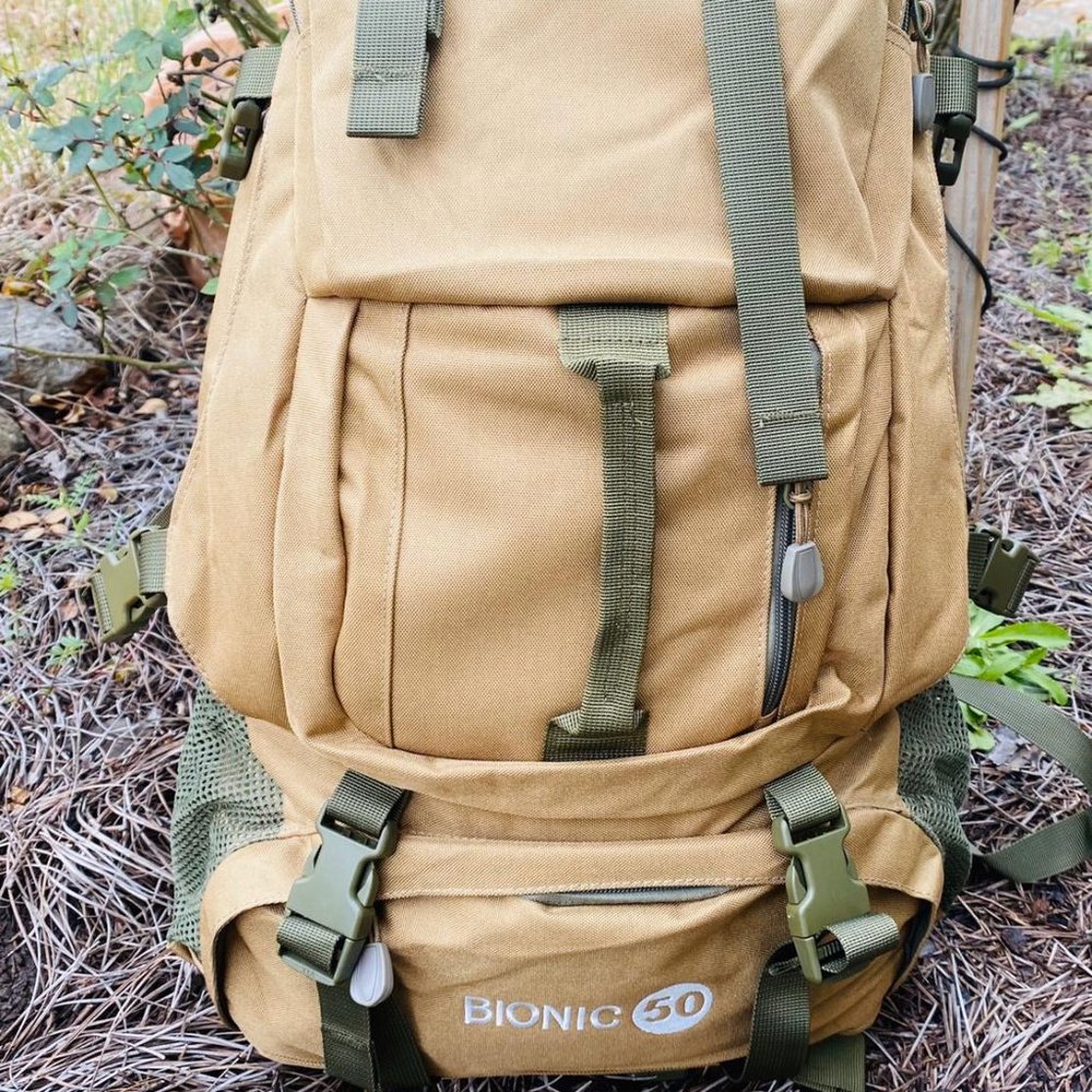 ROYAL MOUNTAIN Waterproof Hiking Climbing Backpack